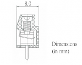 Screw mount PCB Terminal Block