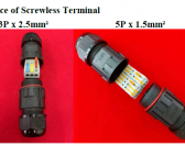 IP68 Connection Tube (4-pole & 5-pole) (Waterproof / Dust-proof)